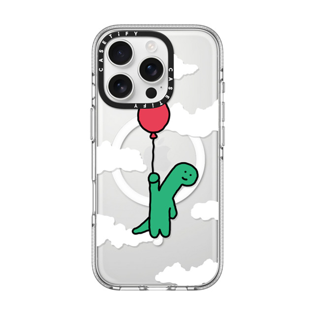 JOGUMAN x CASETiFY iPhone 16 Pro ケース クリア クリア ケース MagSafe対応 I'm leaving this planet