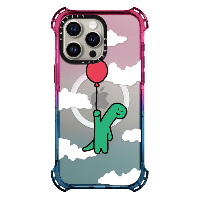 JOGUMAN x CASETiFY iPhone 15 Pro Max ケース Cotton Candy バウンスケース I'm leaving this planet