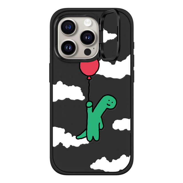 JOGUMAN x CASETiFY iPhone 15 Pro Case Dinosaur,Animal Matte Black インパクトリングスタンドケース MagSafe対応 I'm leaving this planet Back to School JOGUMAN x CASETiFY iPhone 15 Pro Case Dinosaur,Animal Matte Black インパクトリングスタンドケース MagSafe対応 I'm leaving this planet Back to School