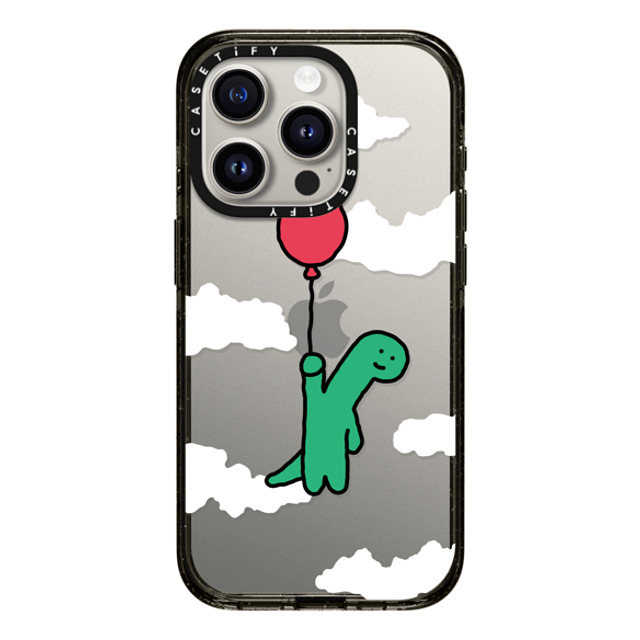 JOGUMAN x CASETiFY iPhone 15 Pro ケース ブラック インパクトケース I'm leaving this planet