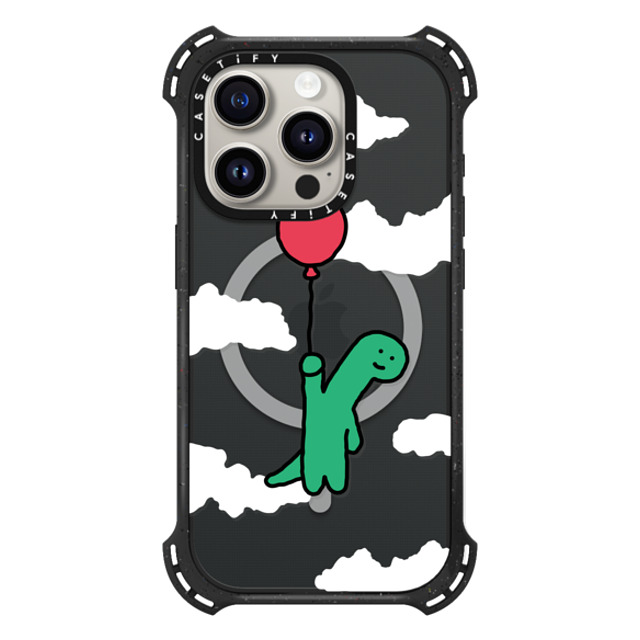 JOGUMAN x CASETiFY iPhone 15 Pro Case Triple Black バウンスケース I'm leaving this planet JOGUMAN x CASETiFY iPhone 15 Pro Case Triple Black バウンスケース I'm leaving this planet