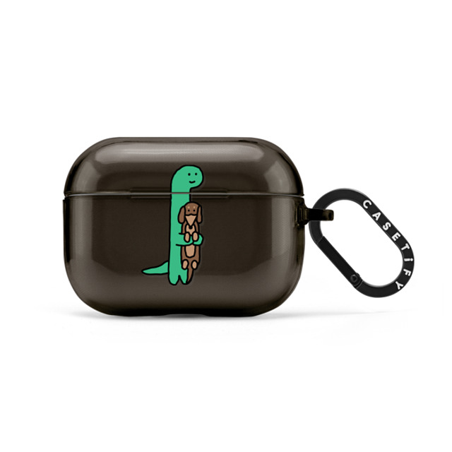 JOGUMAN x CASETiFY AirPods Pro ブラック コンパクト ケース Hold me