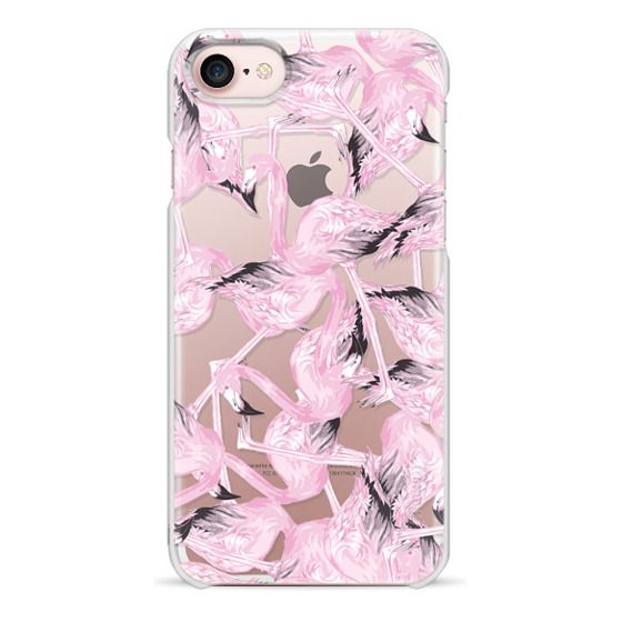 Pink Flamingo Mash Transparent – CASETiFY (ES)