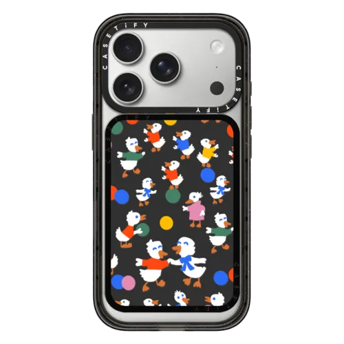 Snappy Cardholder Stand - Playful Ducks