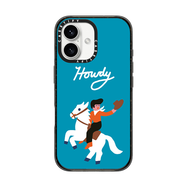 Katie Benn x CASETiFY iPhone 16 Case Cartoon Black Impact Case VINTAGE COWBOY BY KATIE BENN Father's Day Katie Benn x CASETiFY iPhone 16 Case Cartoon Black Impact Case VINTAGE COWBOY BY KATIE BENN Father's Day