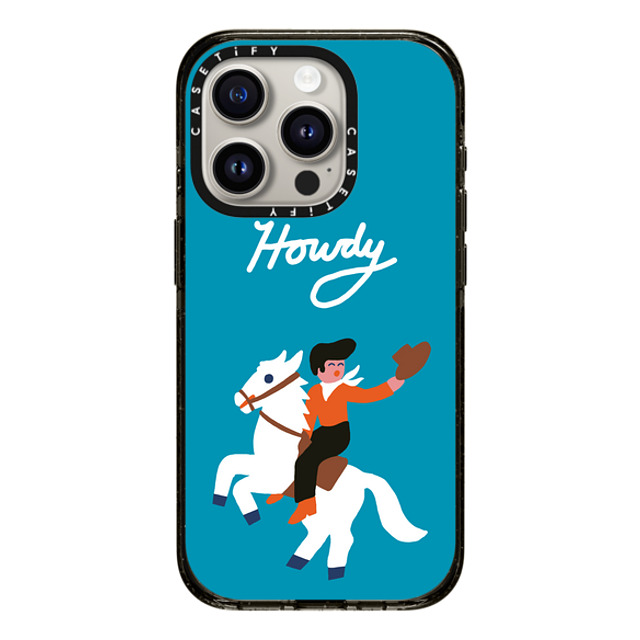 Katie Benn x CASETiFY iPhone 15 Pro ケース Cartoon ブラック インパクトケース MagSafe対応 VINTAGE COWBOY BY KATIE BENN Father's Day Katie Benn x CASETiFY iPhone 15 Pro ケース Cartoon ブラック インパクトケース MagSafe対応 VINTAGE COWBOY BY KATIE BENN Father's Day