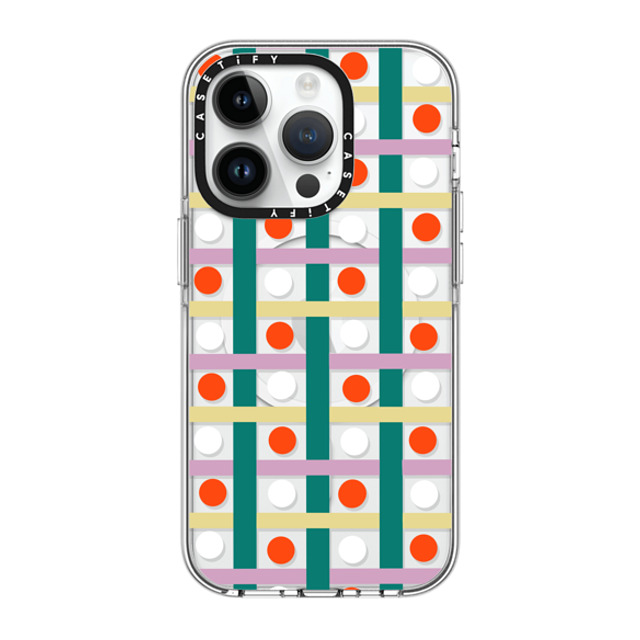 Katie Benn x CASETiFY iPhone 14 Pro Case Clear Clear Case MagSafe Compatible Picnic by Katie Benn Katie Benn x CASETiFY iPhone 14 Pro Case Clear Clear Case MagSafe Compatible Picnic by Katie Benn