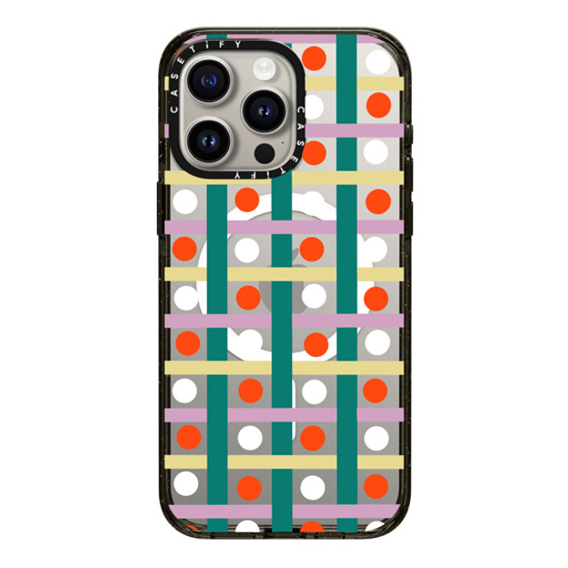 Katie Benn x CASETiFY iPhone 15 Pro Max Case Black Impact Case MagSafe Compatible Picnic by Katie Benn Katie Benn x CASETiFY iPhone 15 Pro Max Case Black Impact Case MagSafe Compatible Picnic by Katie Benn