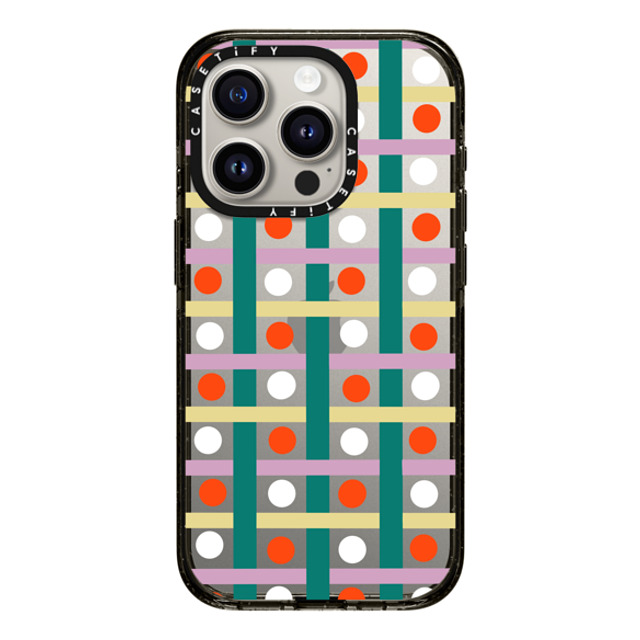 Katie Benn x CASETiFY iPhone 15 Pro Case Black Impact Case Picnic by Katie Benn Katie Benn x CASETiFY iPhone 15 Pro Case Black Impact Case Picnic by Katie Benn