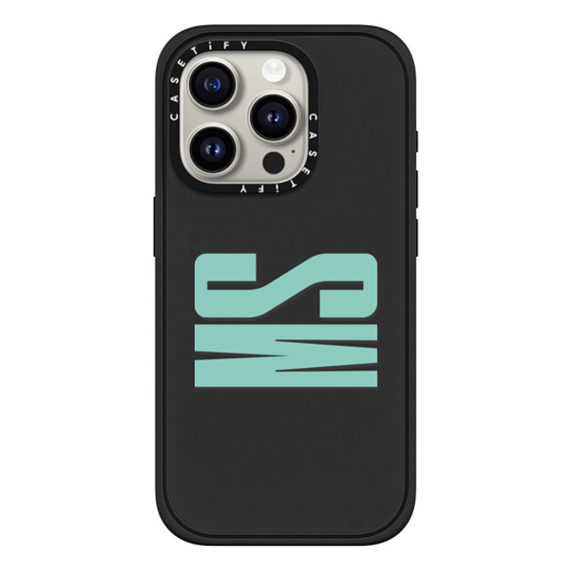 CASETiFY iPhone 15 Pro Case Matte Black Impact Case MagSafe Compatible Custom Case - ms CASETiFY iPhone 15 Pro Case Matte Black Impact Case MagSafe Compatible Custom Case - ms